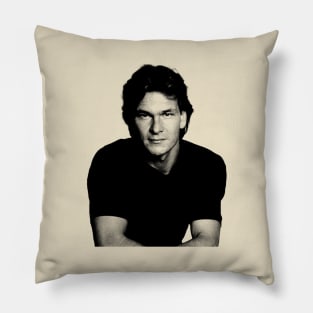 Patrick Swayze // Vintage Style Design Pillow