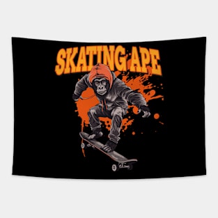 Ape Skating 92006 Tapestry