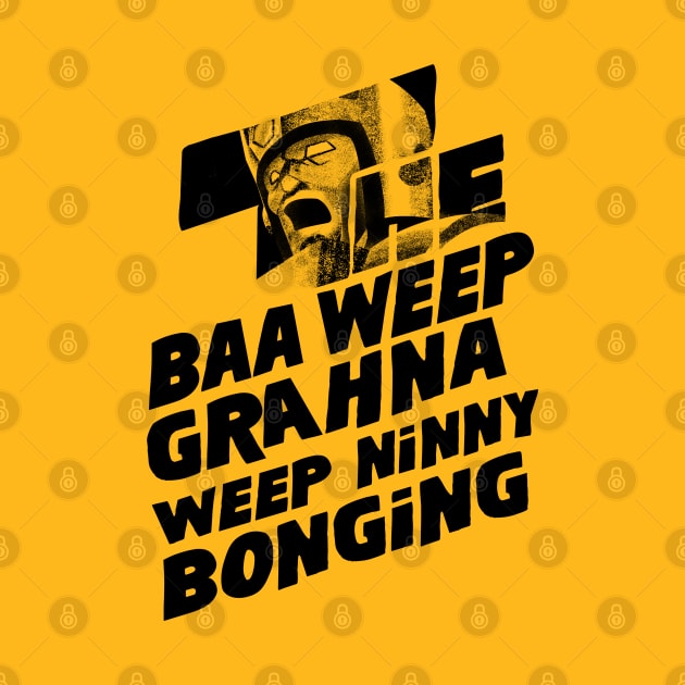 The Baa Weep Grahna Weep Ninny Bonging by RyanButtonIllustrations