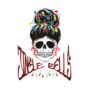 Skull Glow: Jingle Bells Edition T-Shirt