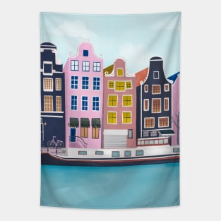 Amsterdam city Tapestry