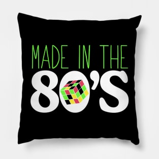 Made In The 80s Pillow