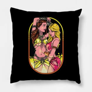 Gemini Girl Pillow