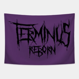 Terminus (dark) Paladins Champion Logo Tapestry