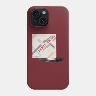 RETRO VINYL HEAVY METAL Phone Case