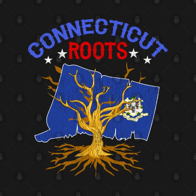 Home Connecticut Roots State Tree Gift Grown Tree Flag Lover by Proficient Tees