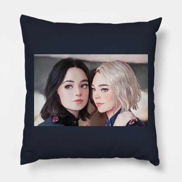 Raelle & Scylla Uniform Pillow by DVL