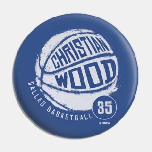 Christian Wood Dallas Basketball Pin