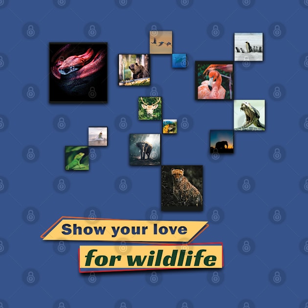 Show your love for wildlife by TeeText