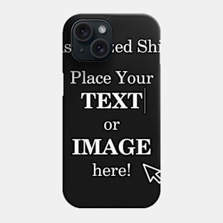 Customized Shirt Phone Case