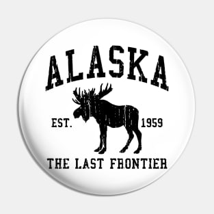 Alaska The Last Frontier Pin