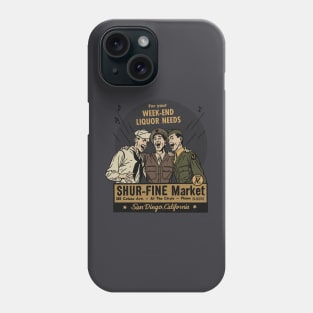 Vintage San Diego Liquor Store Phone Case