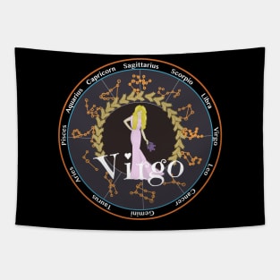 New Virgo zodiac sign Tapestry