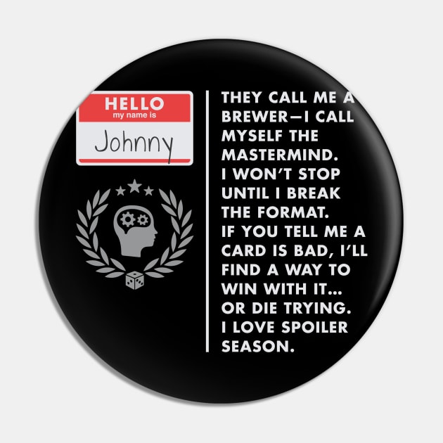 Johnny - Player Type Pin by epicupgrades