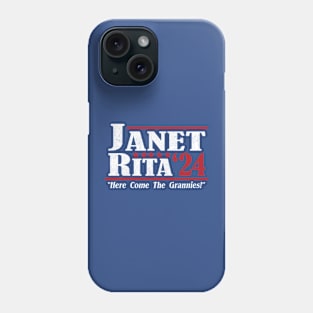 Janet and Rita 2024 Here Come the Grannies Vintage Phone Case