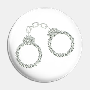 Diamond handcuffs (version 2) Pin