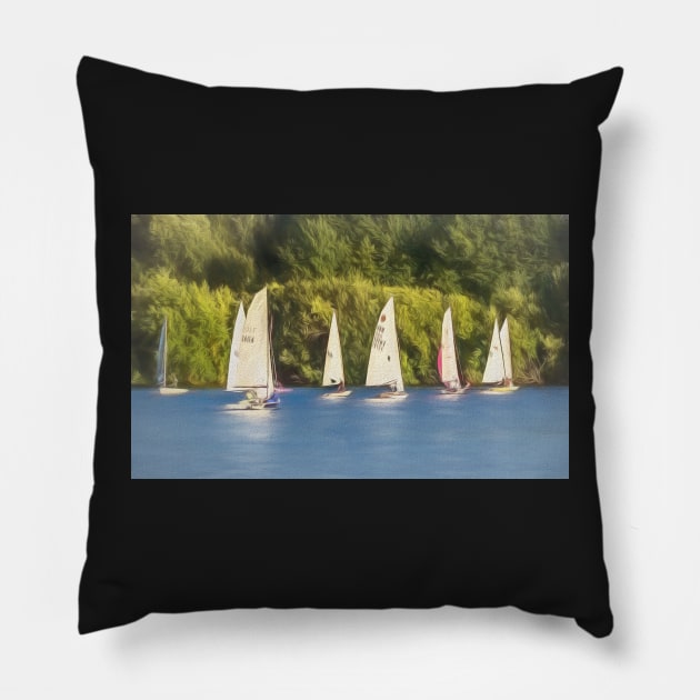 Regatta Pillow by IanWL