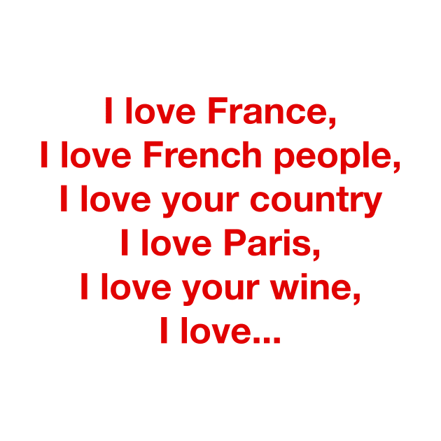 I love France by TheCosmicTradingPost