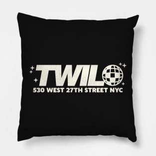 Defunct Twilo 90s Gay Nightclub NYC Pillow