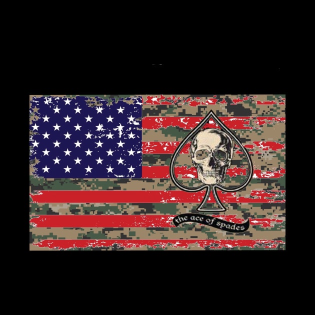 CAMO AMERICAN FLAG USA CAMOFLAUGE by Cult Classics