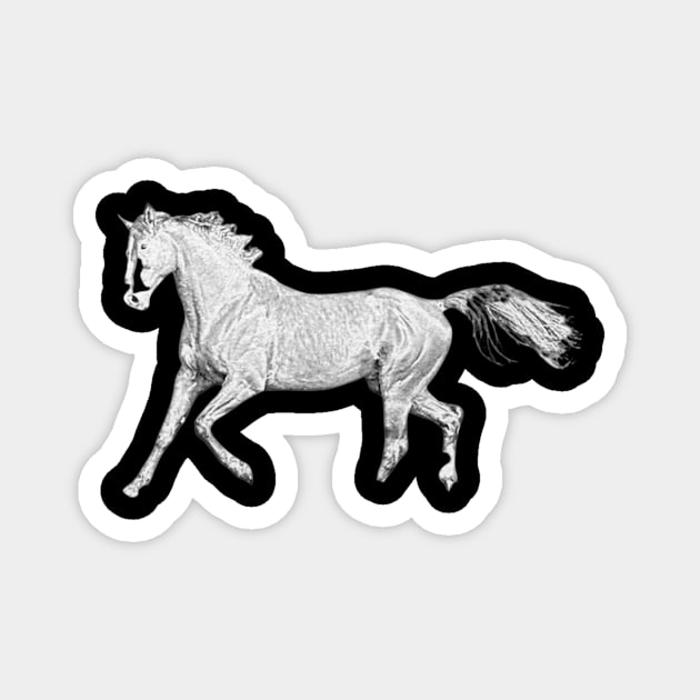 Running Horse Magnet by Seven Circles