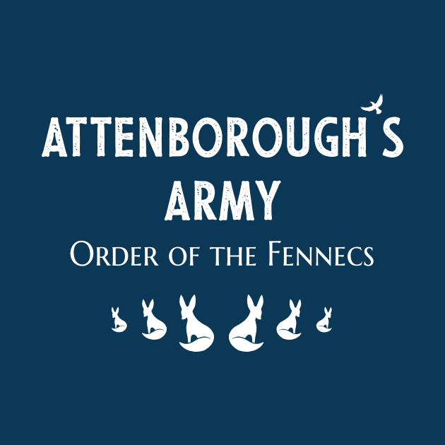 Attenborough’s Army: Order of the Fennecs - Dark Blue by ImperfectLife