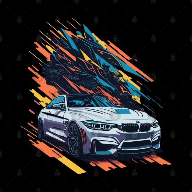 BMW M4 F82 Classic car by Cruise Dresses