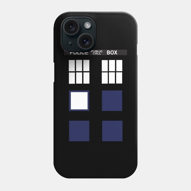 Blue public call Phone Case by danonbentley