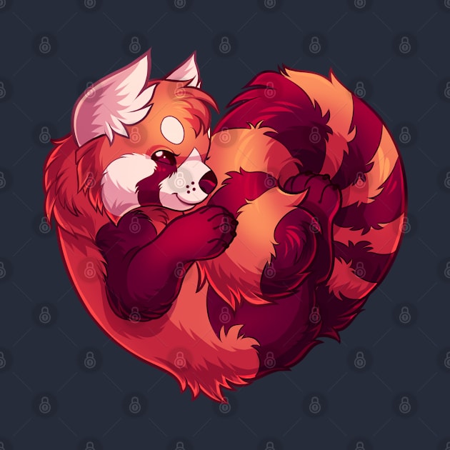 Red Panda by KaceyMeg