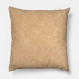 Tropical Flowers Pillow