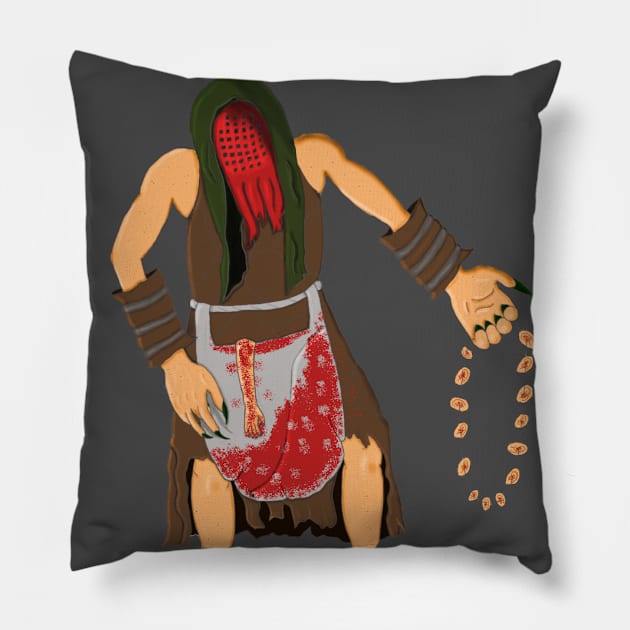 Witch Pillow by https://www.behance.net/andreVard