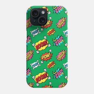 Comic Sound Pattern Phone Case