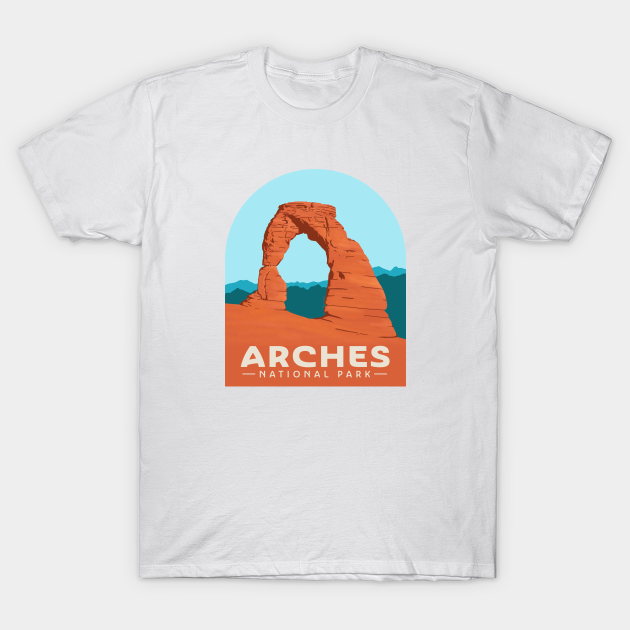 Discover Arches National Park - Arches National Park - T-Shirt