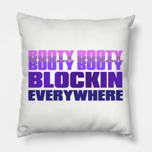 Booty Blockin' Pillow