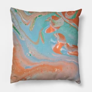 Orange Mint Pillow