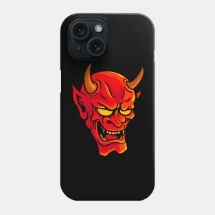 Hannya Oni-Mask Japanese Demon Phone Case