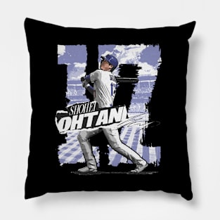 Shohei Ohtani Los Angeles D Rough Pillow