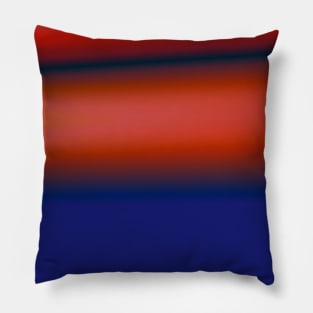 red blue texture art Pillow