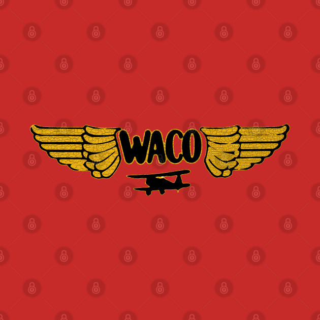 Waco Biplane by Midcenturydave