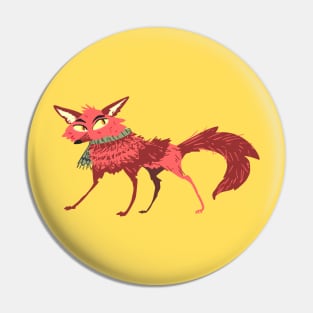 Red Fox Pin