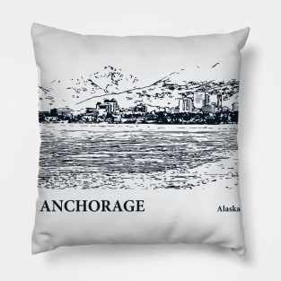 Anchorage - Alaska Pillow