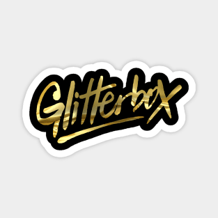 Glitterbox - gold collector edition Magnet