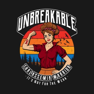 Unbreakable Thalassemia Warrior T-Shirt