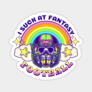 I Suck At Fantasy Football Loser Magnet