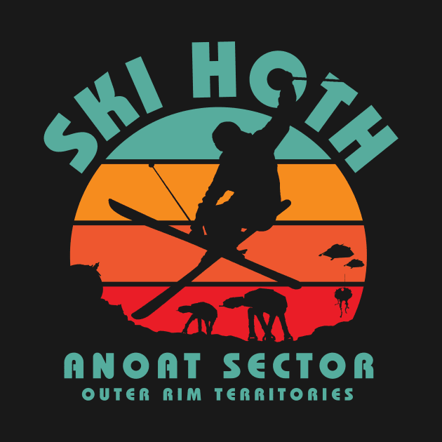 Ski Hoth by MindsparkCreative