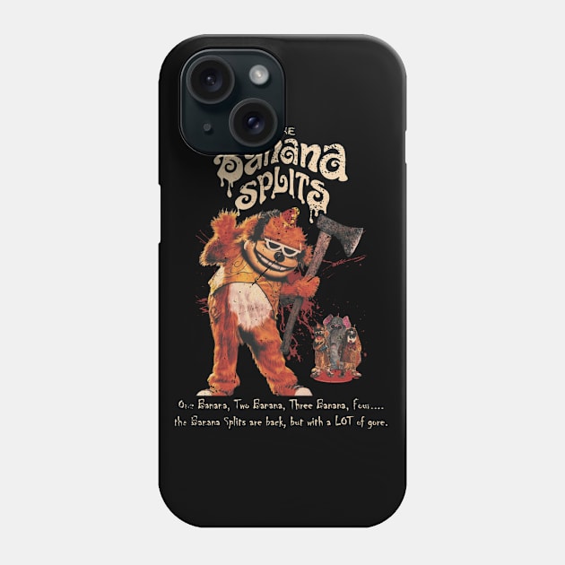 Banana Splits Horror Parody Original Aesthetic Tribute 〶 Phone Case by Terahertz'Cloth