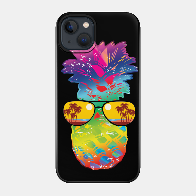 Cool Hawaiian Pineapple - Cool Hawaiian Pineapple - Phone Case