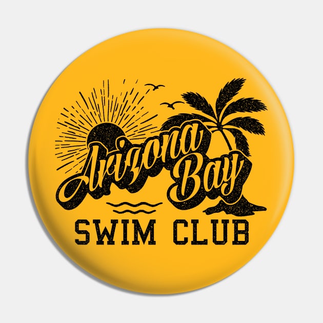 Arizona Bay Swim Club Black Pin by erock