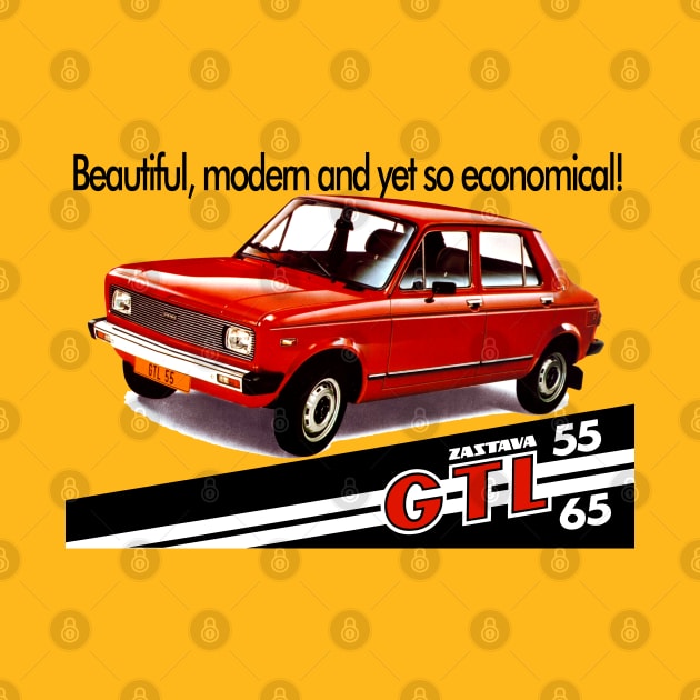 ZASTAVA YUGO - advert by Throwback Motors