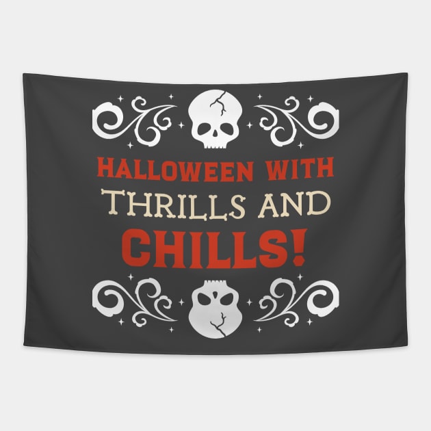 Halloween full of thrills and chills Tapestry by Hermit-Appeal